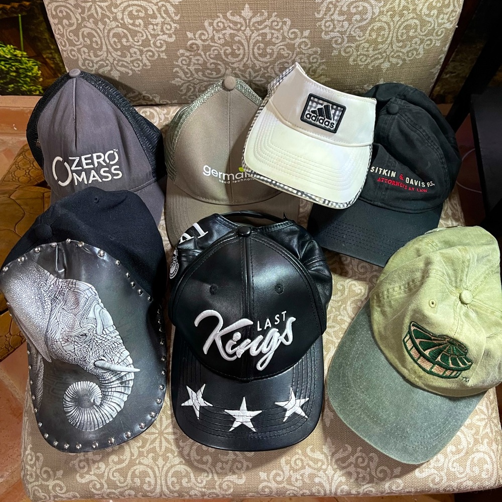 Collection of hats